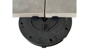 Wallbarn Adjustable Minipad Pedestal 22-30mm with Porcelain Tiles