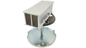 non combustible metal pedestal decking and rail