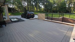 how to build a composite deck