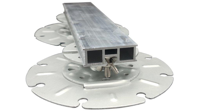 Wallbarn Aluminium Box Rail on MetalPad Ex