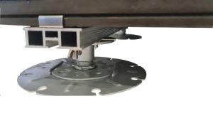 Wallbarn Class A C Deck Fibre Cement Decking Spreader Plate MetalPad Ex Aluminium Box Rail