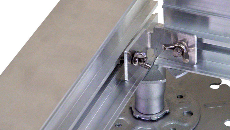 Wallbarn I Plus Wing Nut RA Bracket