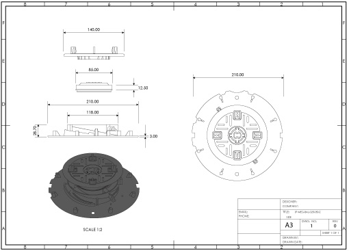 SP-MEG-BAL-025-050-Z A3 ASSEMBLED
