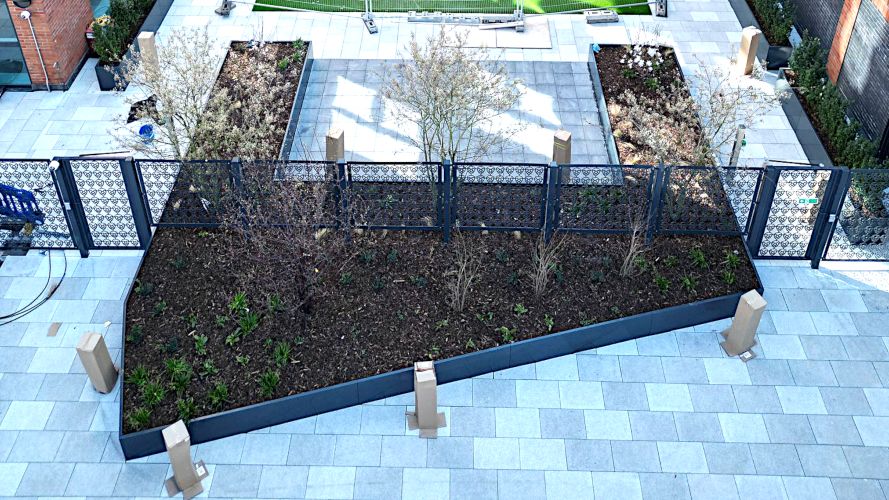 01 non combustible planter system paving