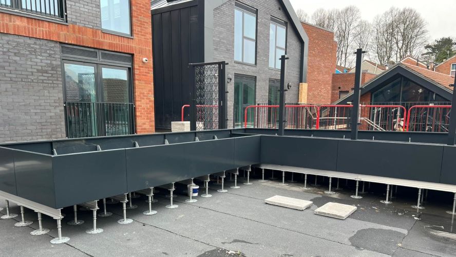 12 Wallbarn planter system MetalPad I Plus