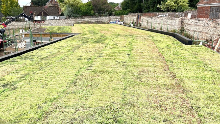 Wallbarn Rollout Green Roof Wiltshire 1