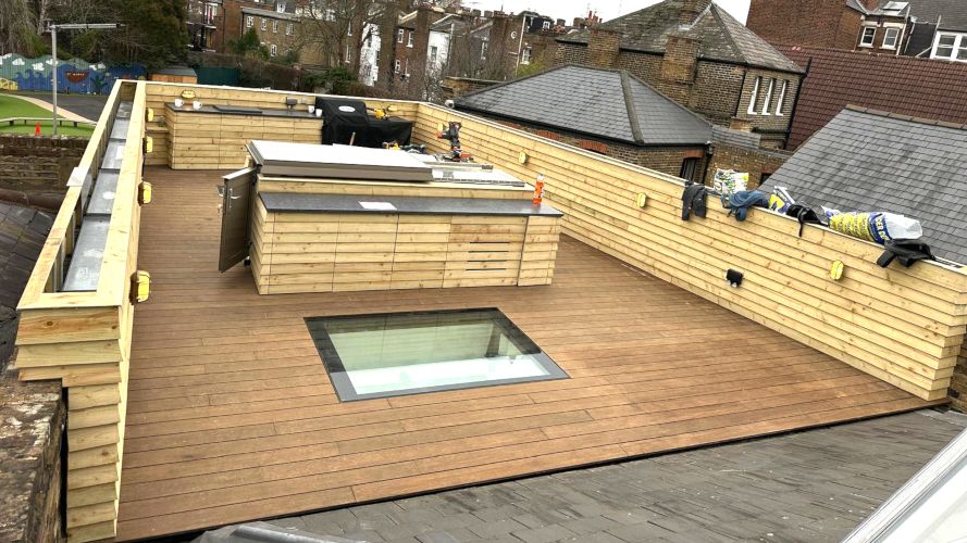 Thermo Bamboo Decking – Low-Profile Precision with a Premium Finish